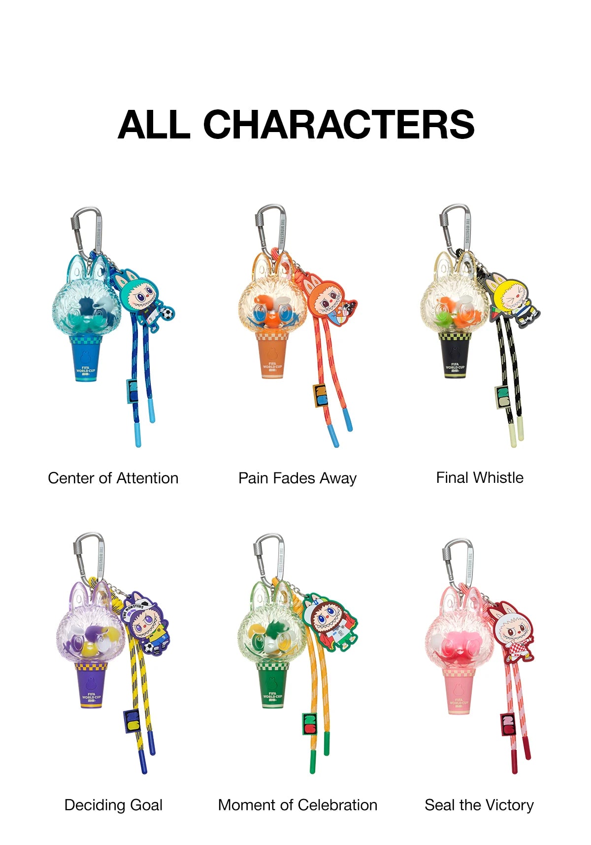THE MONSTERS × FIFA SERIES-Mini Pendant Light Hel Set - FIFA World Cup 2026