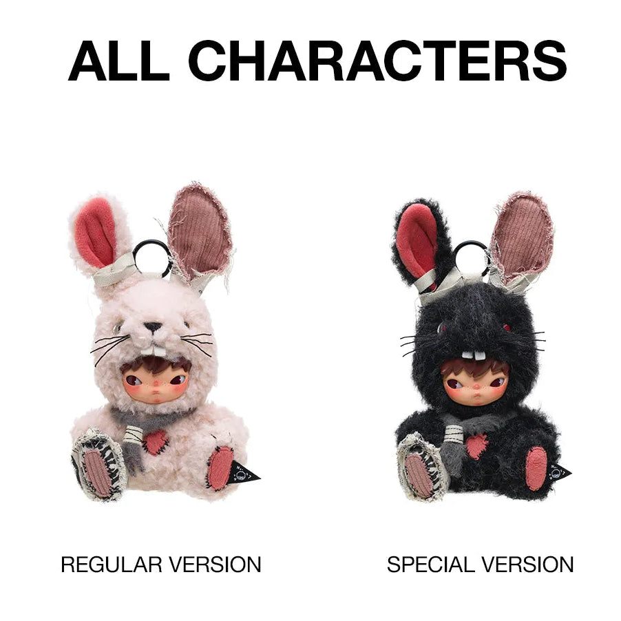 Hirono - Little Hare Plush Pendant - POP MART
