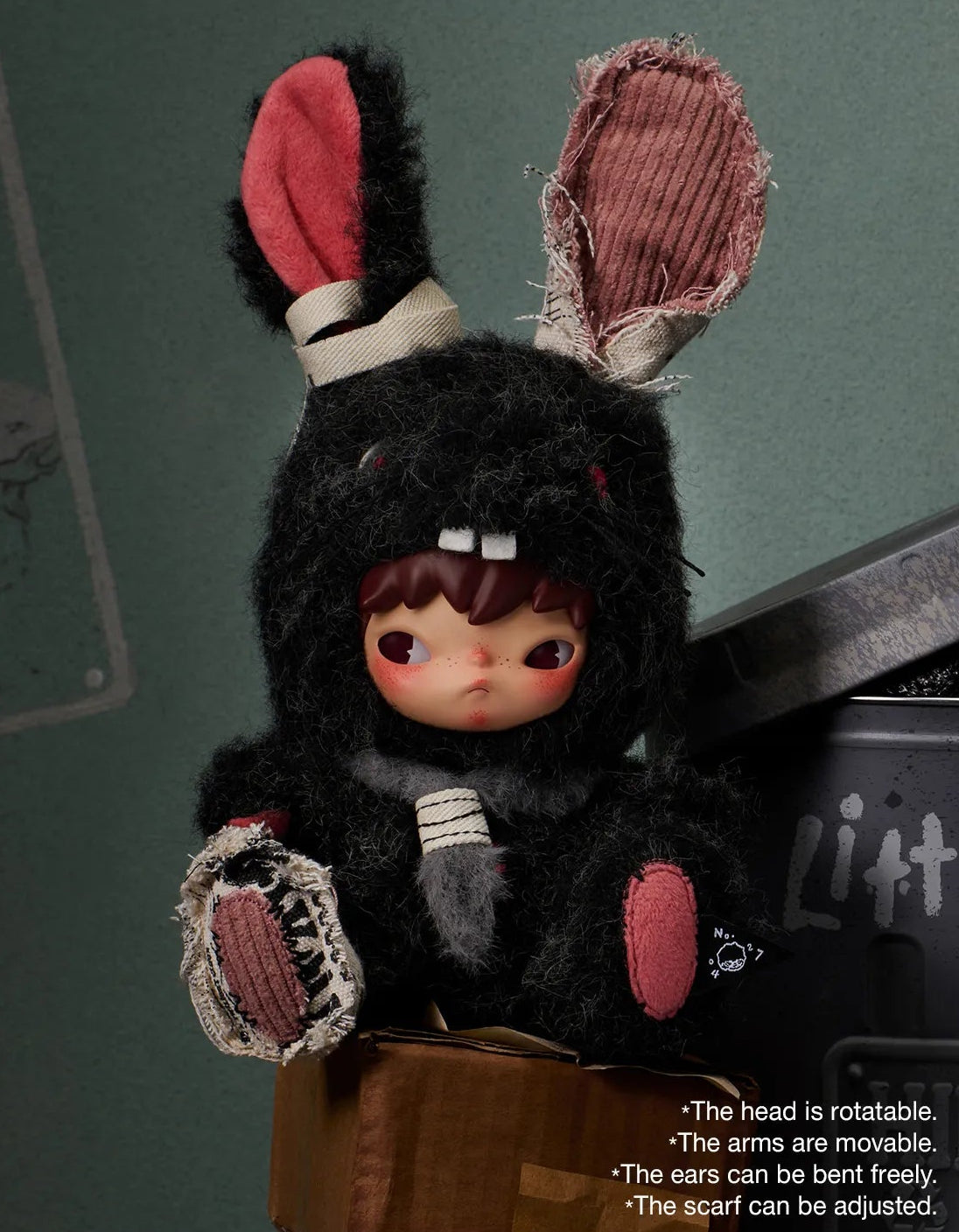 Hirono - Little Hare Plush Pendant - POP MART