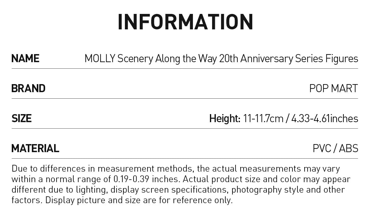 MOLLY- Scenery 20th Anniversary Figur - POP MART