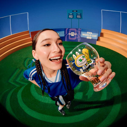 THE MONSTERS × FIFA SERIES-Glass Cup Hel Set - FIFA World Cup 2026