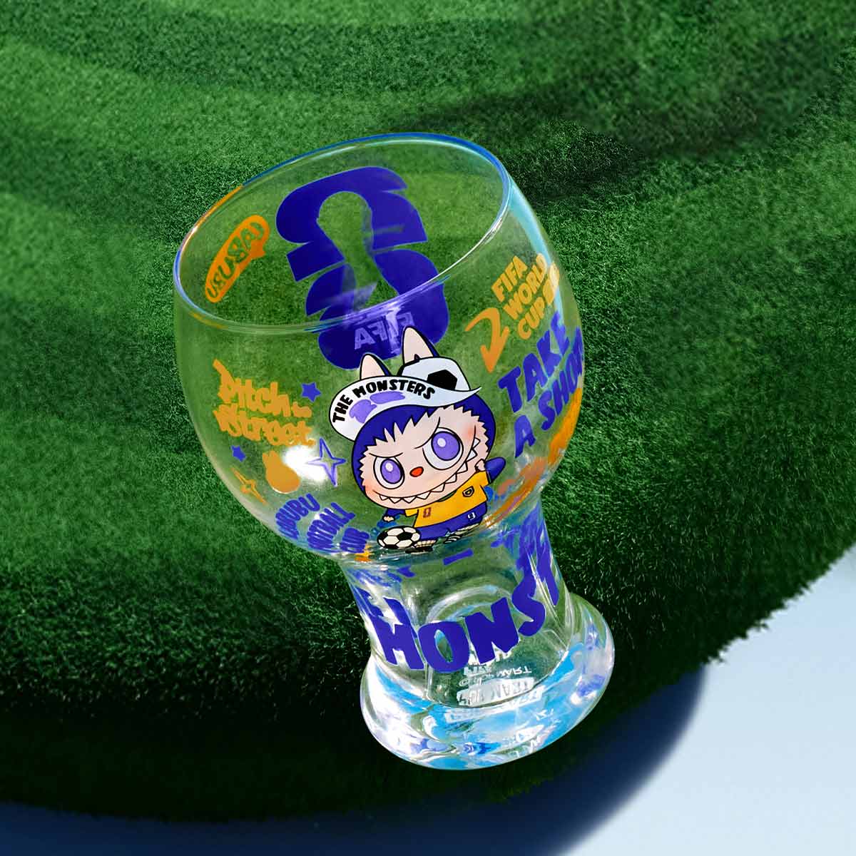 THE MONSTERS × FIFA SERIES-Glass Cup Hel Set - FIFA World Cup 2026