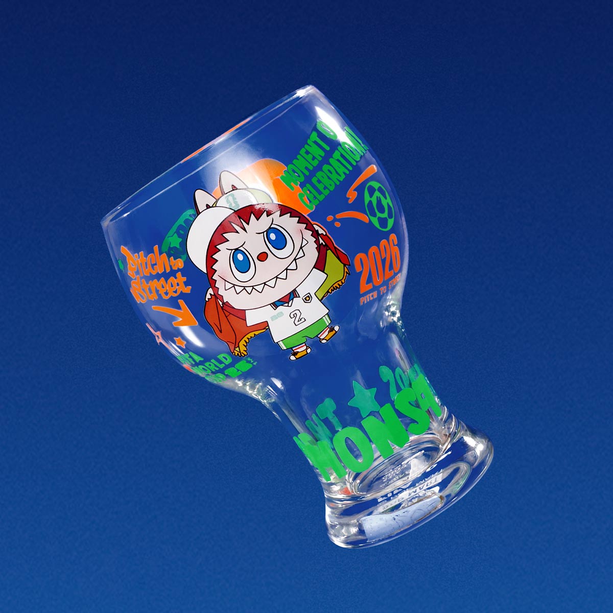 THE MONSTERS × FIFA SERIES-Glass Cup Hel Set - FIFA World Cup 2026