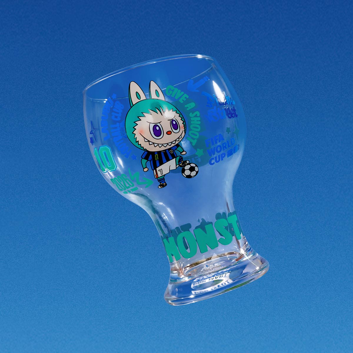 THE MONSTERS × FIFA SERIES-Glass Cup Hel Set - FIFA World Cup 2026