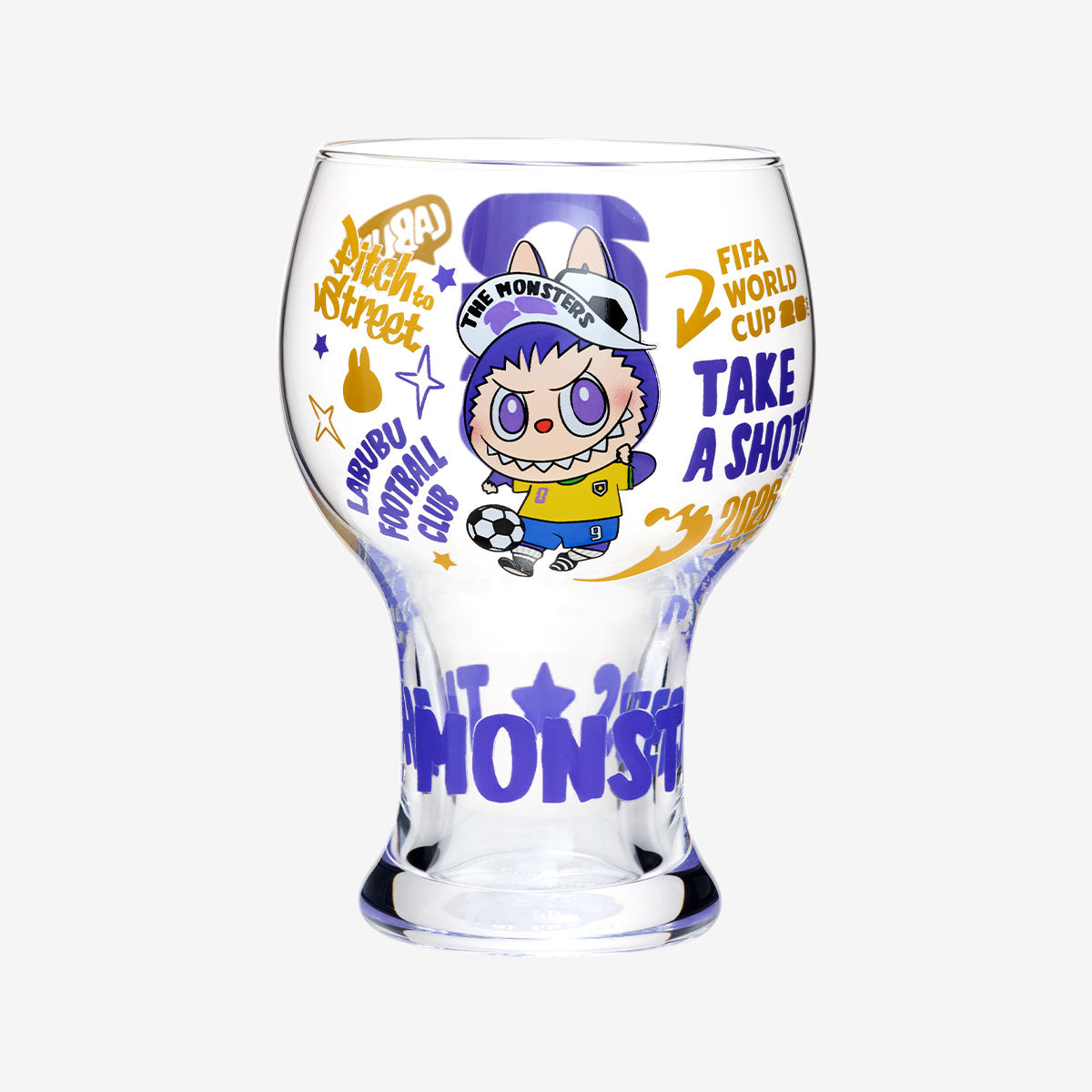 THE MONSTERS × FIFA SERIES-Glass Cup Hel Set - FIFA World Cup 2026