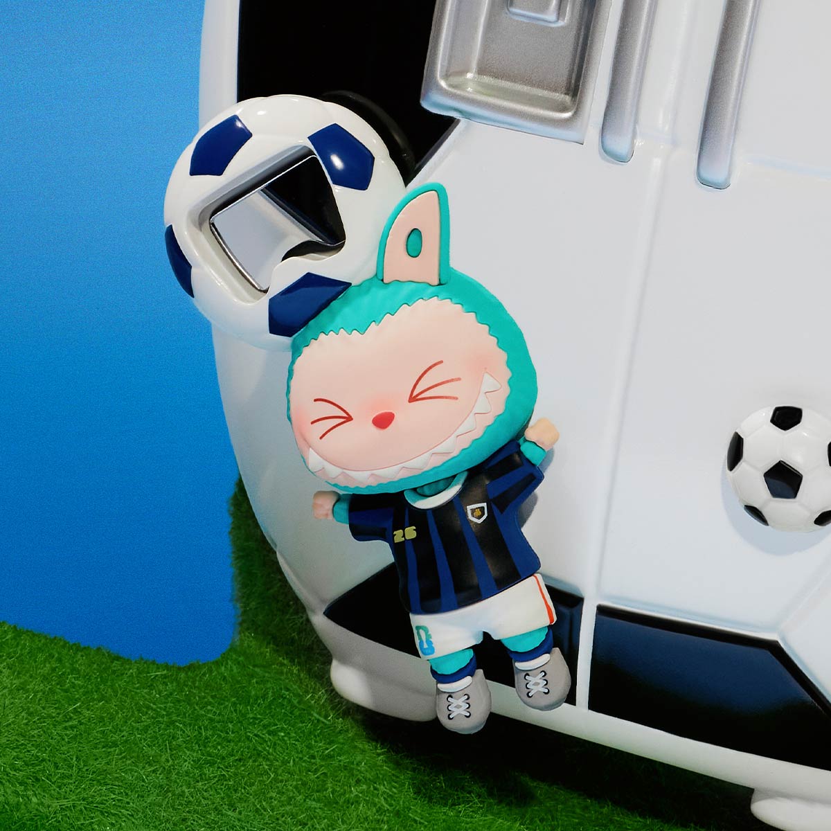 THE MONSTERS × FIFA SERIES - Bottle Opener Fridge Magnet Blind Box