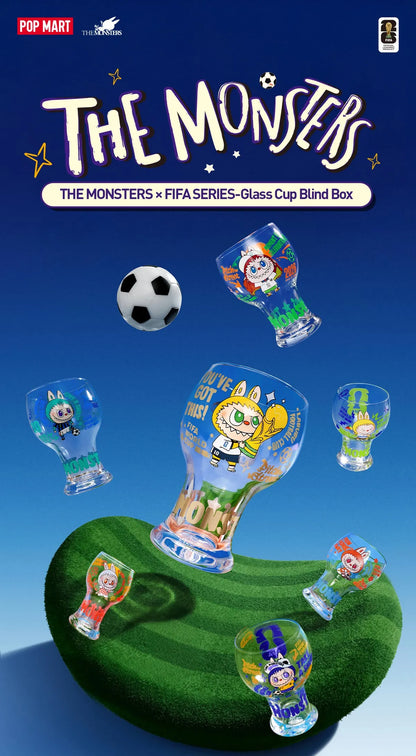 THE MONSTERS × FIFA SERIES-Glass Cup Hel Set - FIFA World Cup 2026