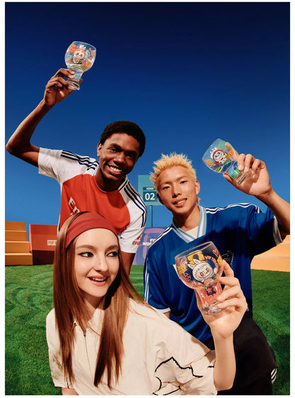 THE MONSTERS × FIFA SERIES-Glass Cup Hel Set - FIFA World Cup 2026