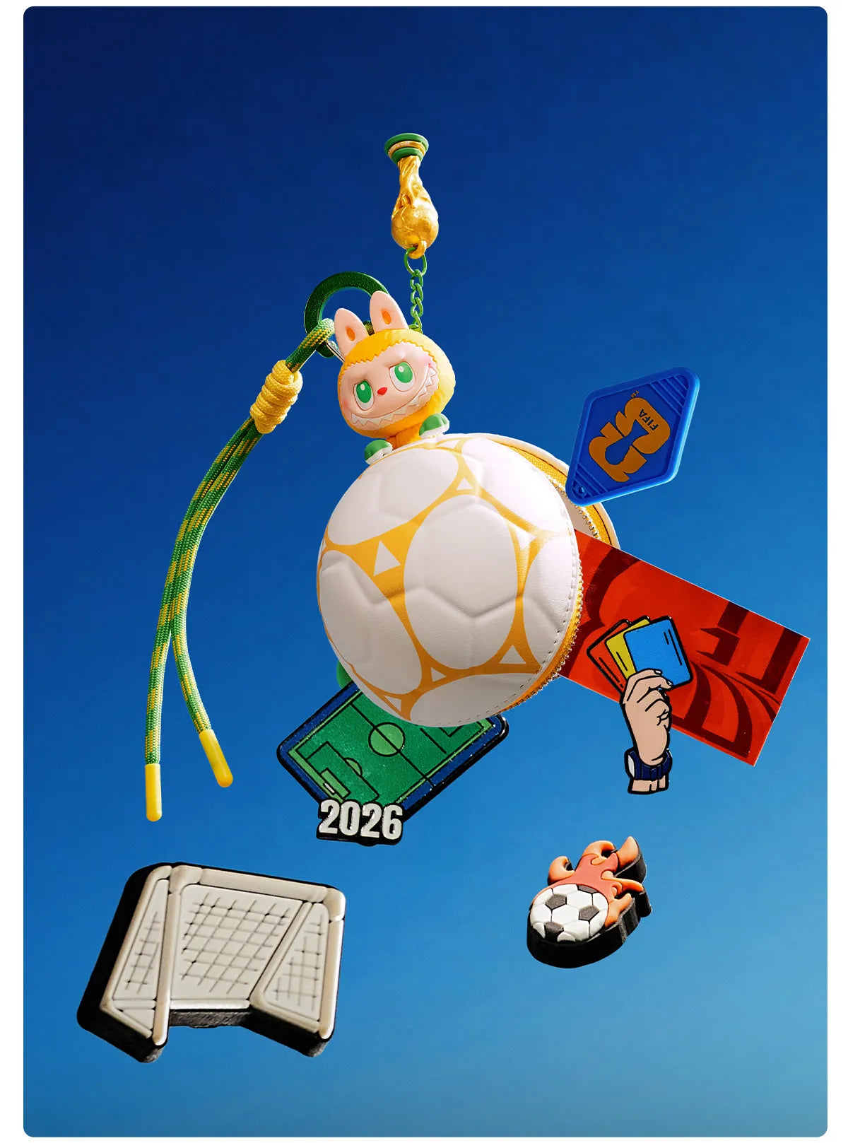 THE MONSTERS × FIFA SERIES - Football-shaped Mini Bag Blind Box - FIFA World Cup 2026