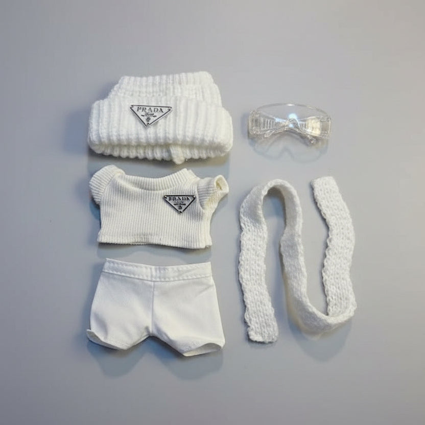 Labubu klær - Vår fashion glede hvit