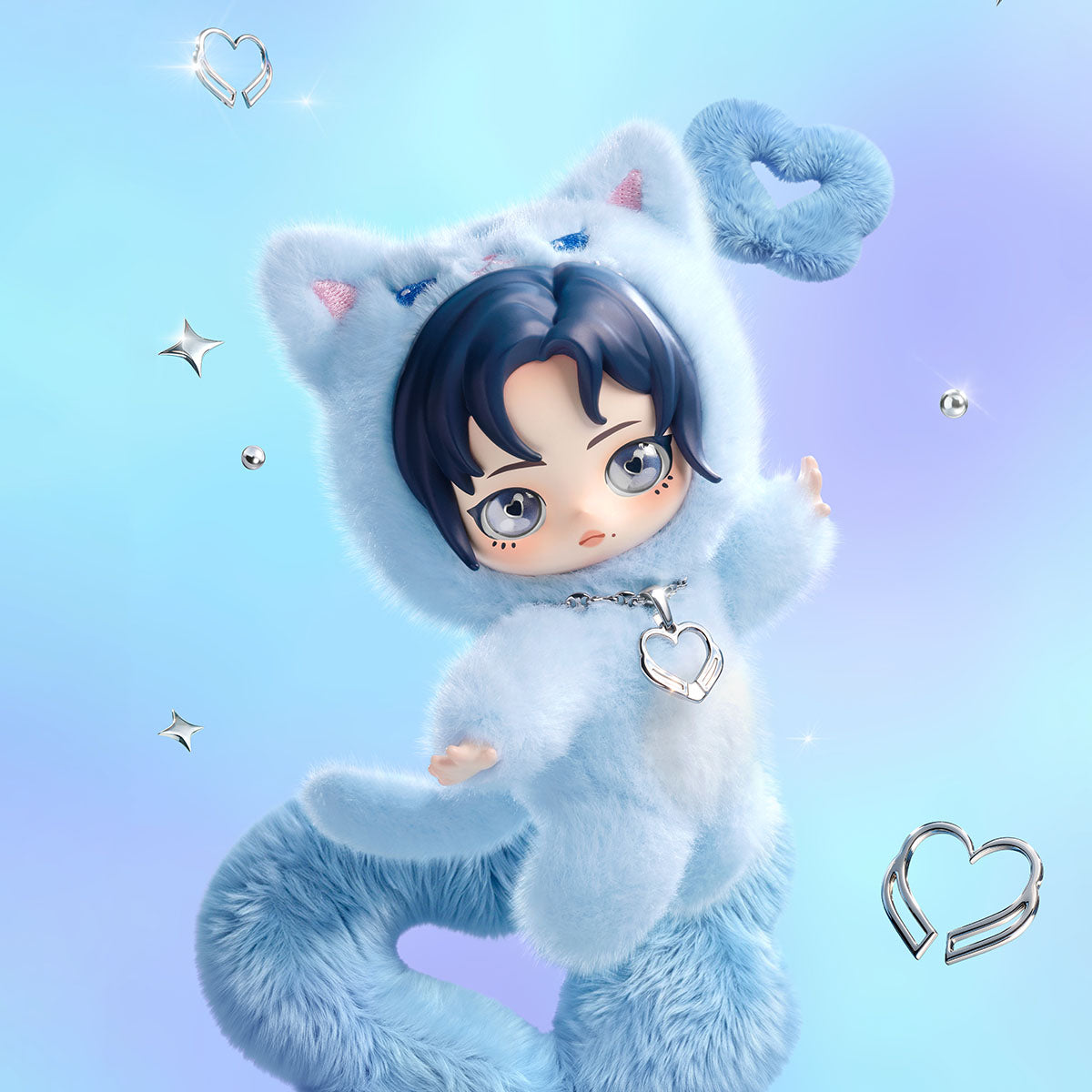 aespa x POP MART Fluffy Club Pendant - POP MART