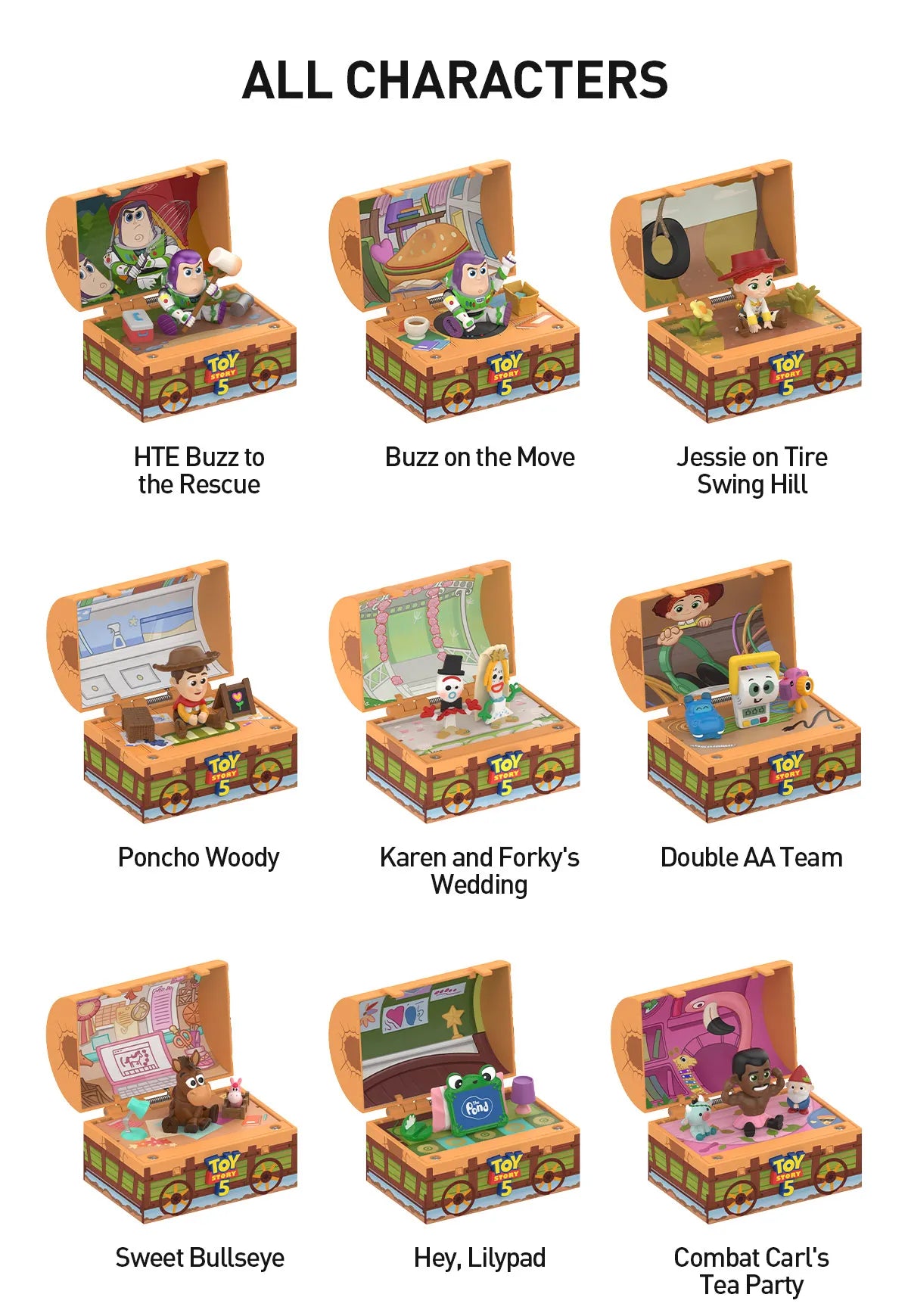 Toy Story 5 Series Figures - POP Mart