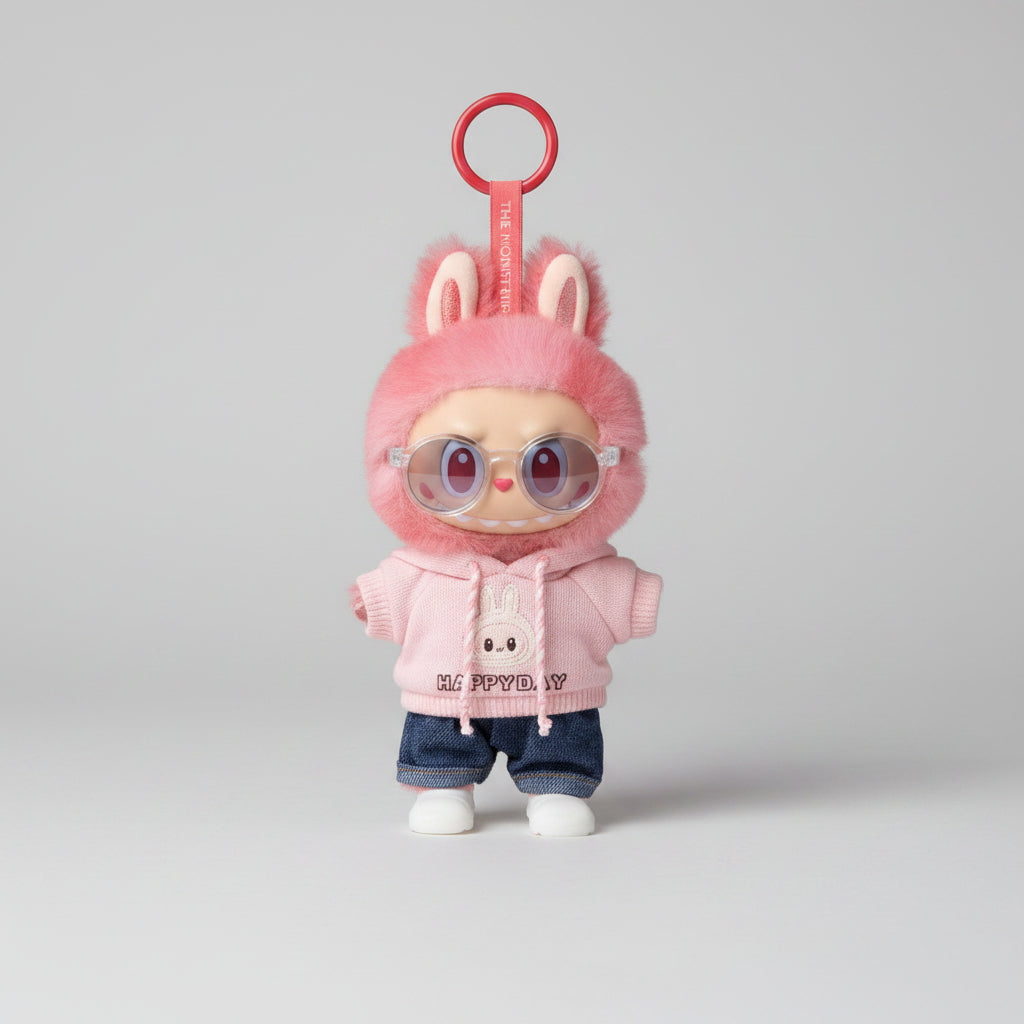 Labubu klær - Happy Day outfit – Til Labubu Dukke 17 cm