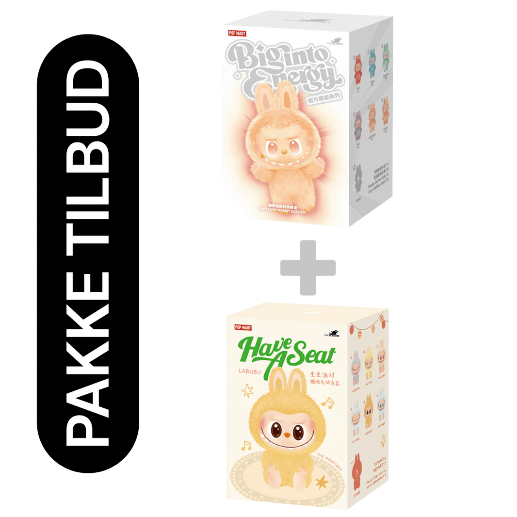 Labubu - Big Into Energy + Have a Seat  - Pop Mart