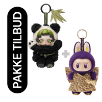 Skullpanda + Labubu - Wings of Fortune + Lazy Panda - POP Mart