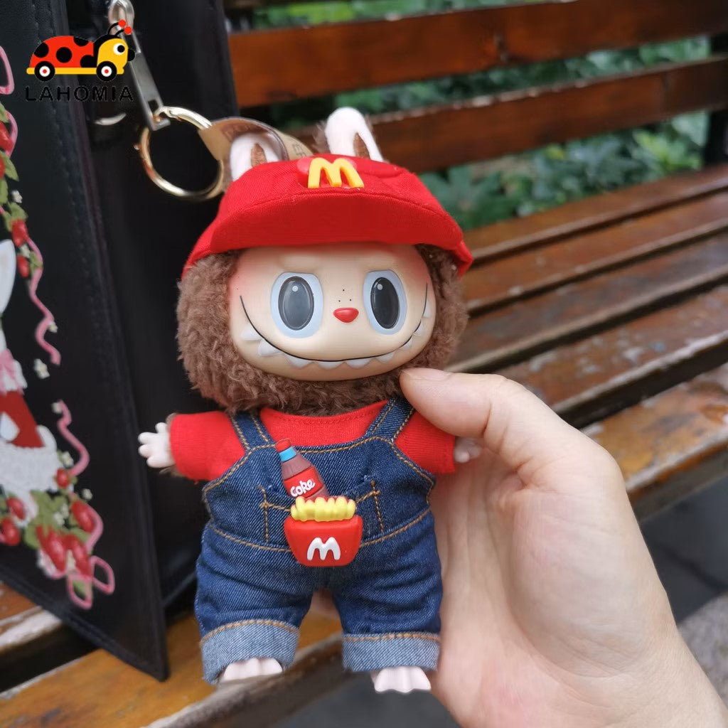 Labubu - Klesdrakt for Labubu 17cm