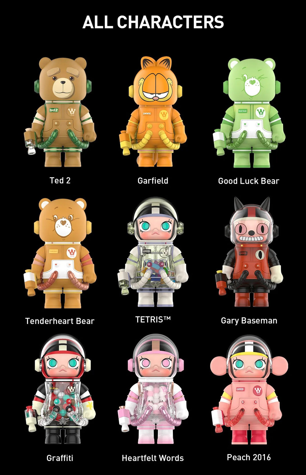 Molly  - MEGA Space Molly 100% Series 3 - POP Mart