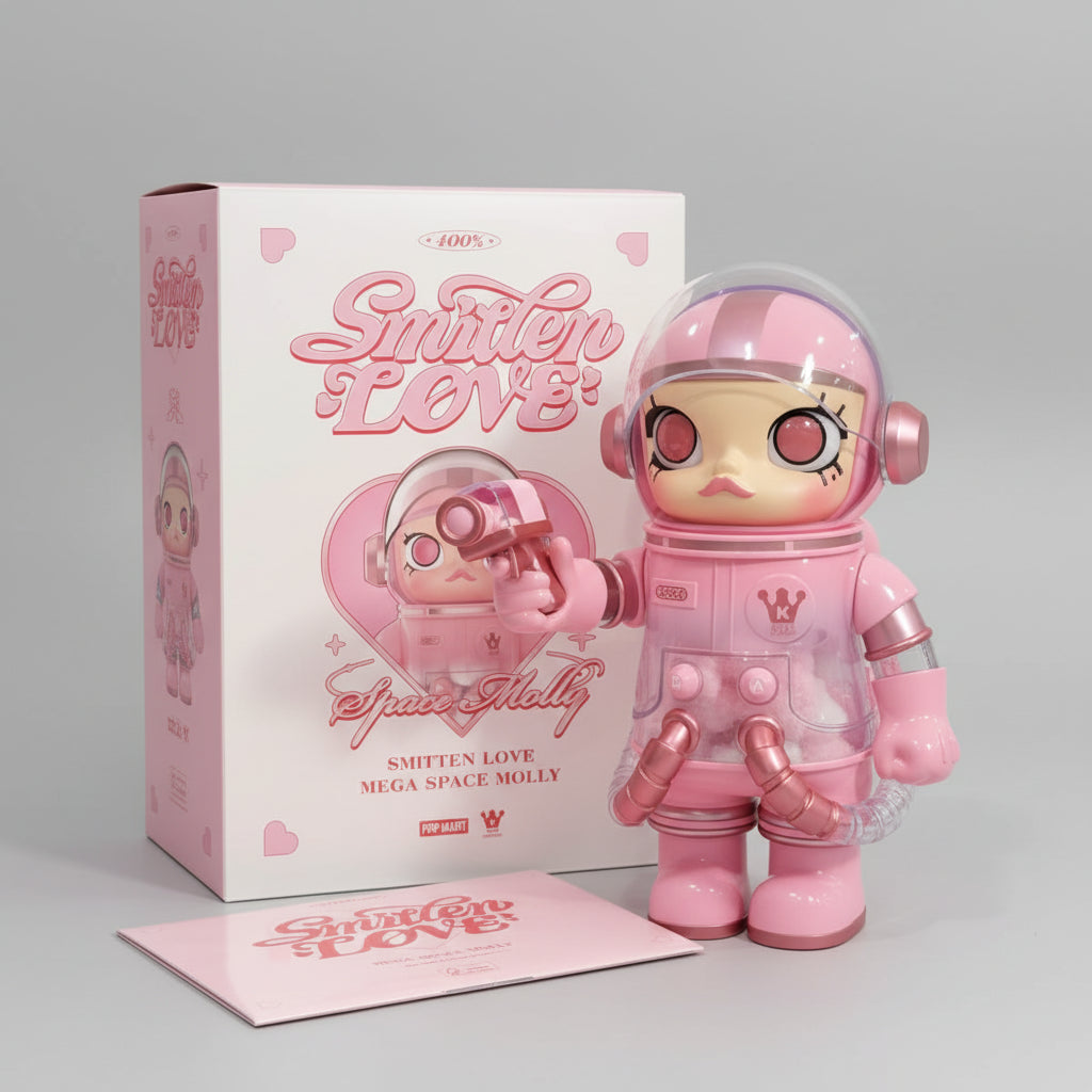 Molly -  MEGA Space Molly 400%  Smitten Love Edition 29.5 cm  - POP Mart