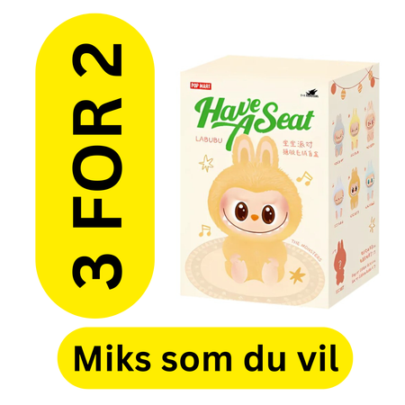 Labubu - 3 for 2 - The Monsters Have a Seat 