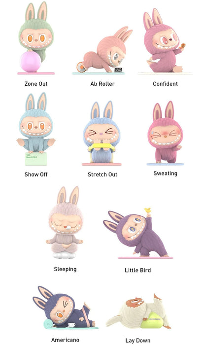 Labubu - THE MONSTERS Lazy Yoga Single Mystery Box - Pop Mart