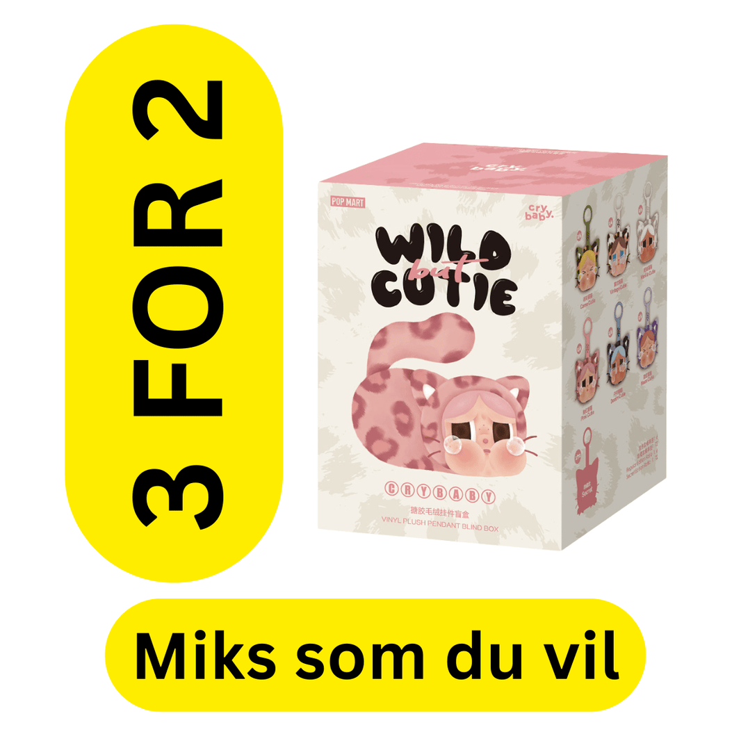 Crybaby - 3 for 2 - Wild But Cutie  - POP Mart