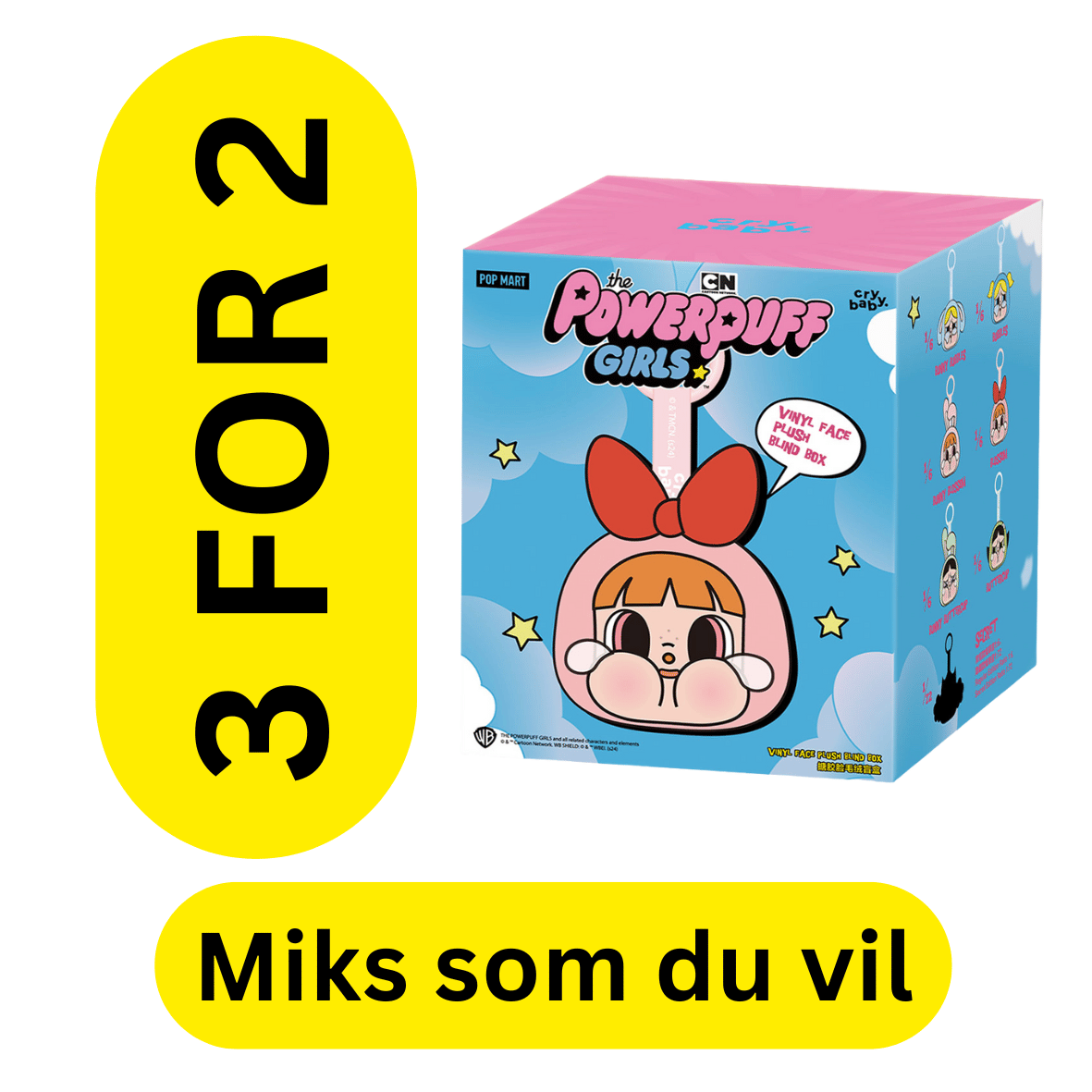 Crybaby - 3 for 2 - Crybaby x Powerpuff Girls -  POP Mart