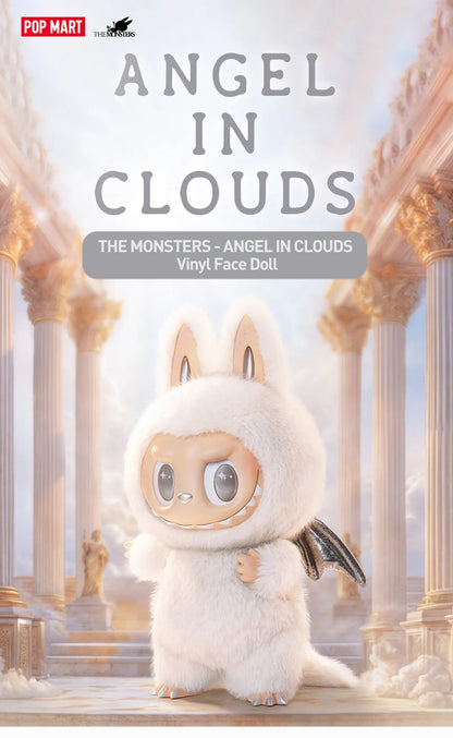 Labubu  - THE-MONSTERS ANGEL IN CLOUDS Vinyl Face Doll 58 cm - POP Mart