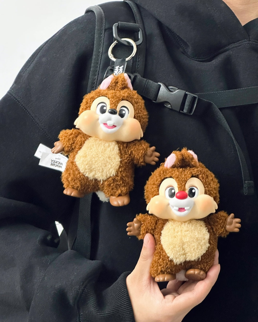 Dukke - Mickey Family Cute Together Keychain - Offisielt Disney