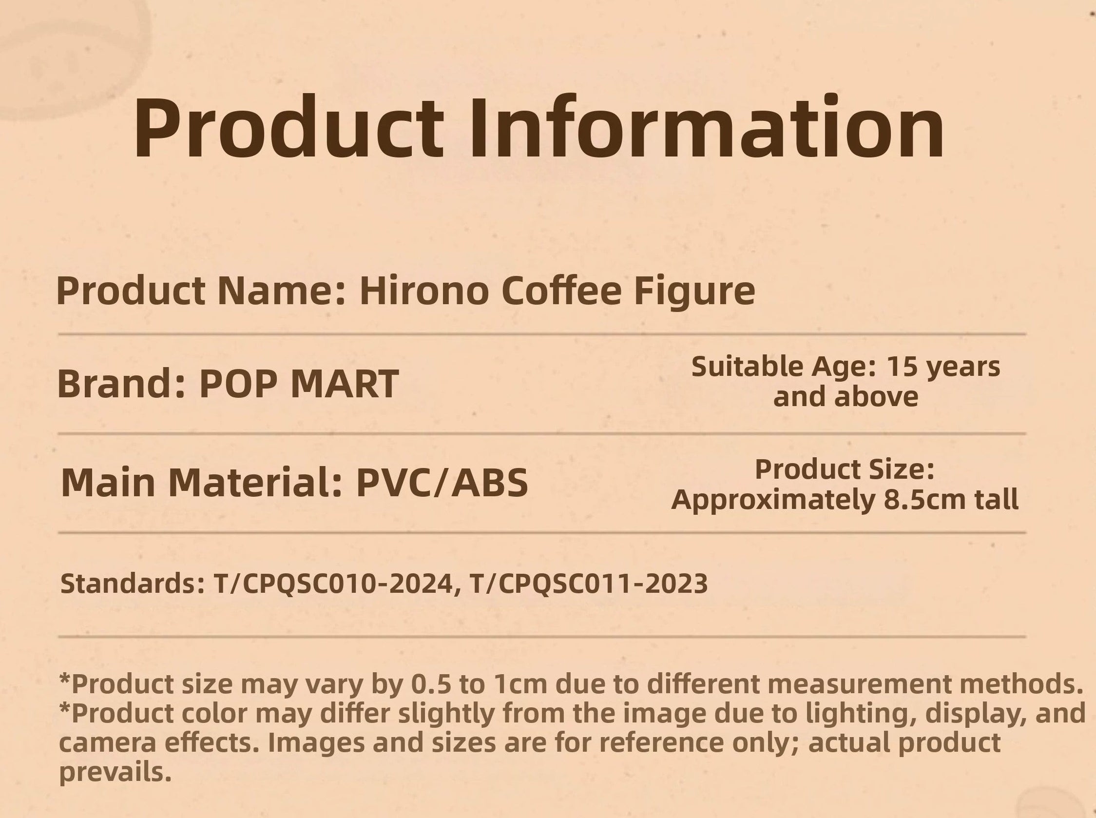 Hirono - Hirono Series Coffee Figure - POP Mart