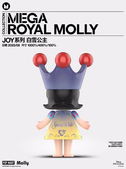 Molly - MEGA ROYAL MOLLY 400% Snow White - POP Mart