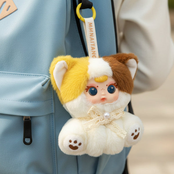 MM Milk Candy Naughty Cat Series Plush Pendant Dolls, Blind Box