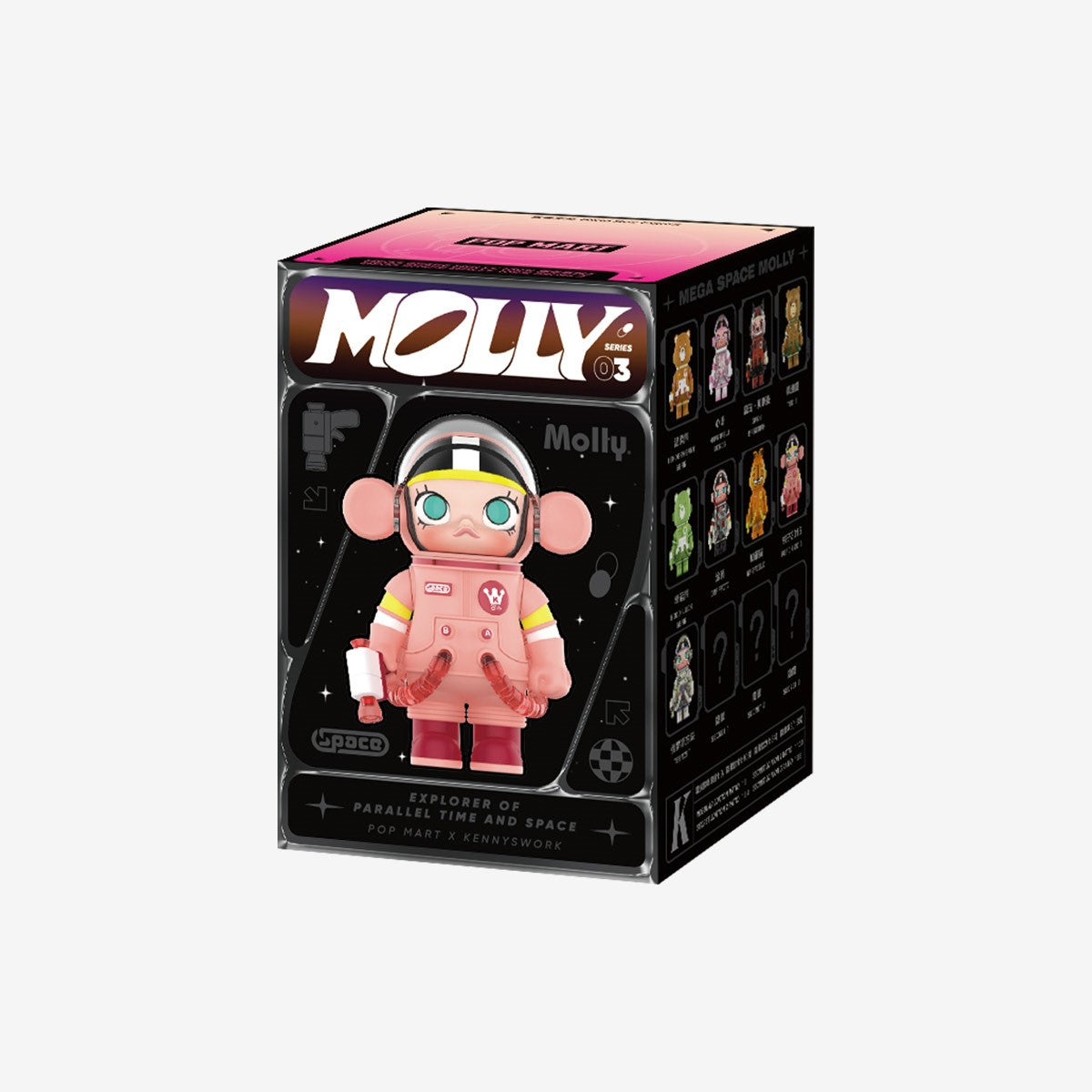 POP MART Original - MEGA Space Molly 100% Series 3, Single box.