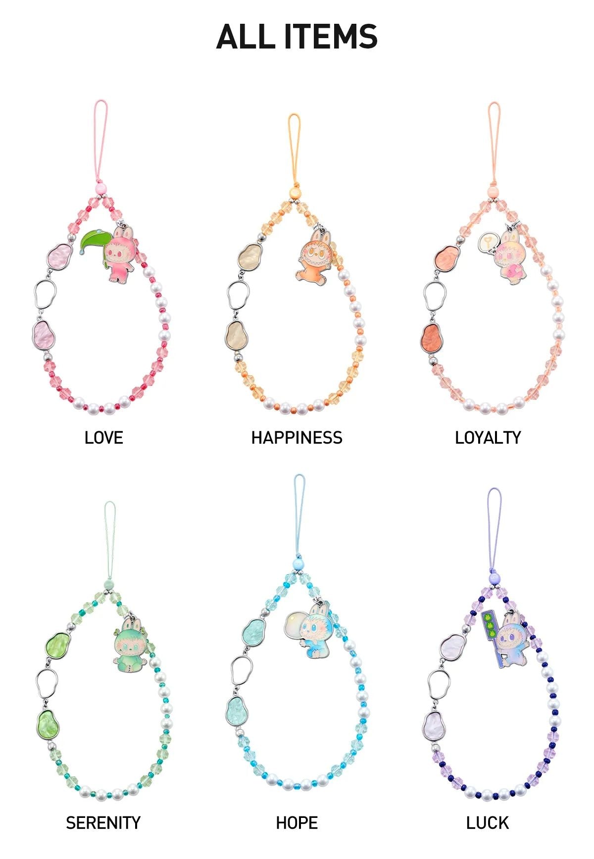 LABUBU Big into energy charm