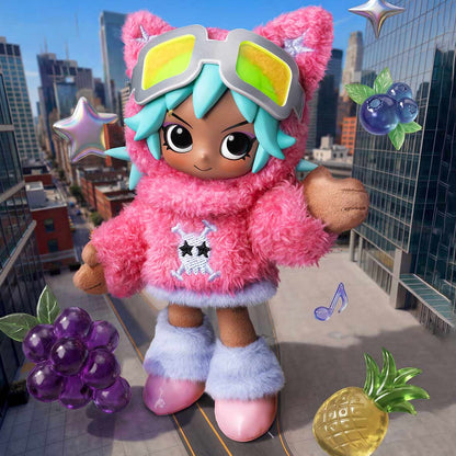 PEACH RIOT - Fruit Punch Plush Doll Pendant - POP MART