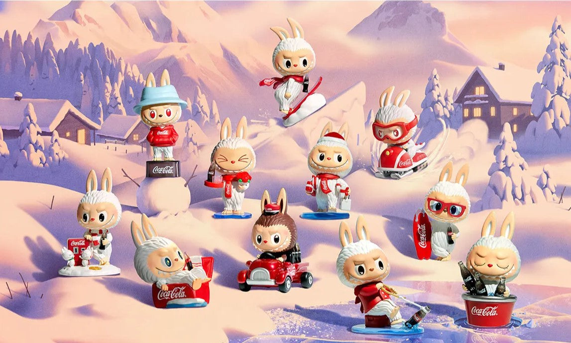 Ekte Labubu – POP MART The Monsters Coca-Cola