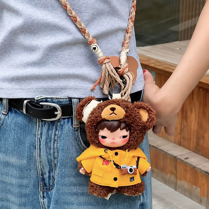 Hirono × Kodak Little Bear Pendant - POP MART
