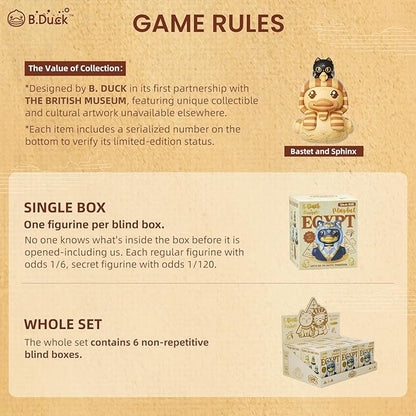 B.Duck X The British Museum Blindbox