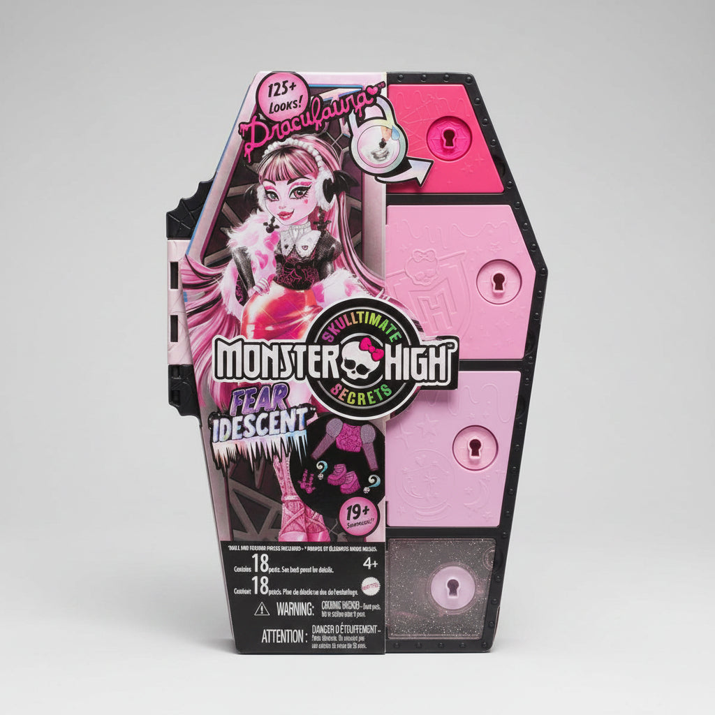 Monster High - Skulltimate Secrets Fearidescent Draculaura Doll - Mattel
