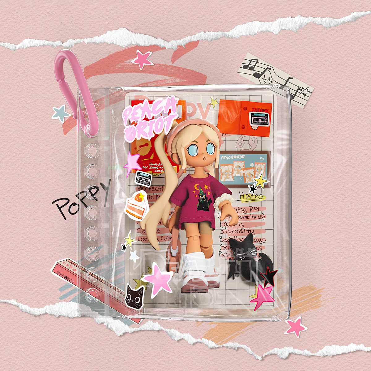 PEACH RIOT - Carry the Music Pendant - POP MART
