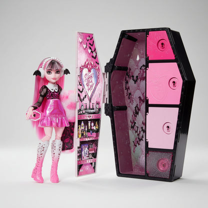 Monster High - Skulltimate Secrets Fearidescent Draculaura Doll - Mattel