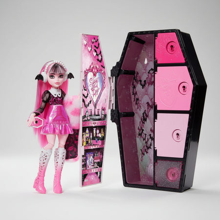 Monster High - Skulltimate Secrets Fearidescent Draculaura Doll - Mattel