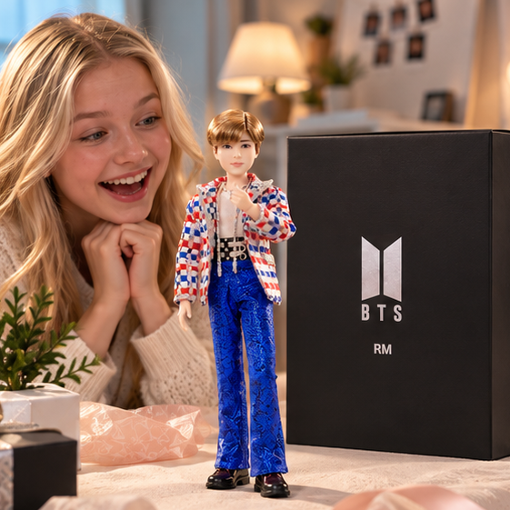 BTS RM motedukke – KPOP idol samlefigur
