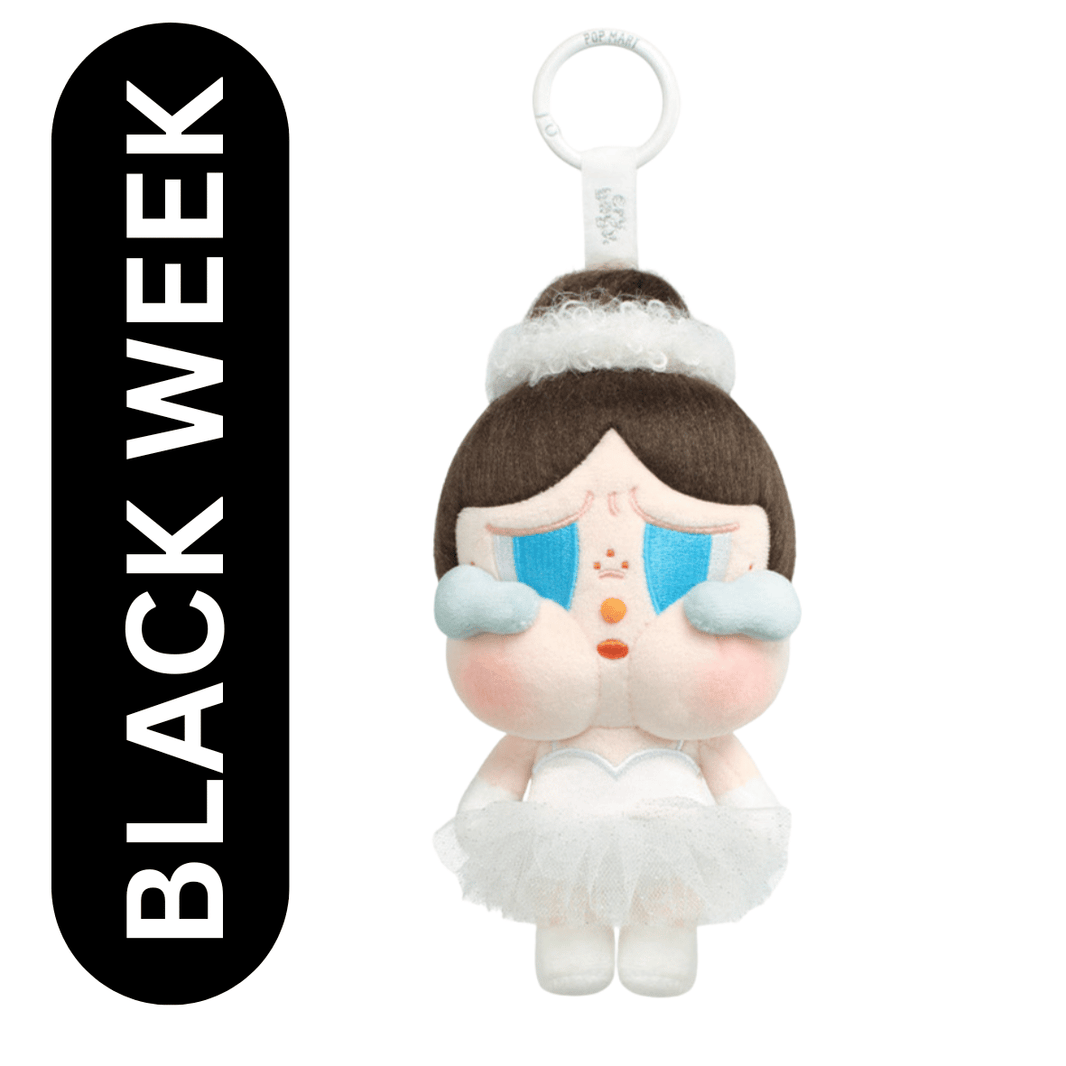 Crybaby -  SHINY SHINY Plush Doll (White) 17 cm - POP mart