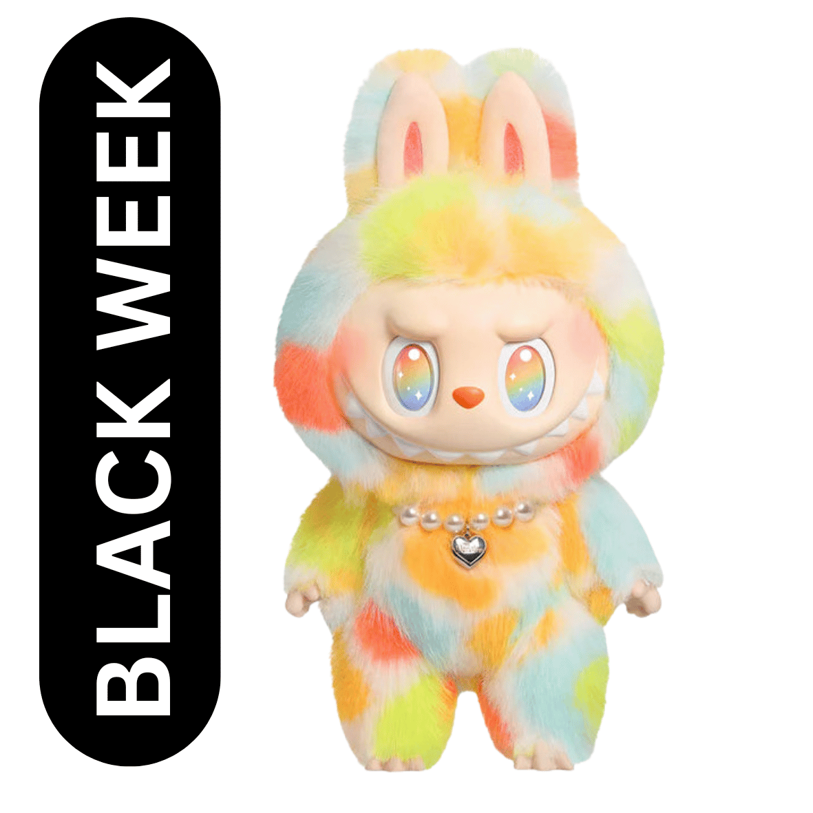 Julegave - Labubu - Rock The Universe  (37 cm) - Pop Mart