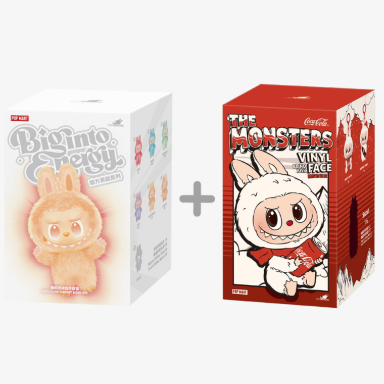 Labubu Big Into Energy Coca Cola