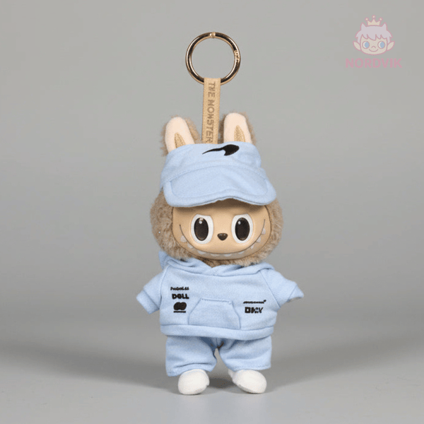 Labubu – Blå treningsdrakt outfit