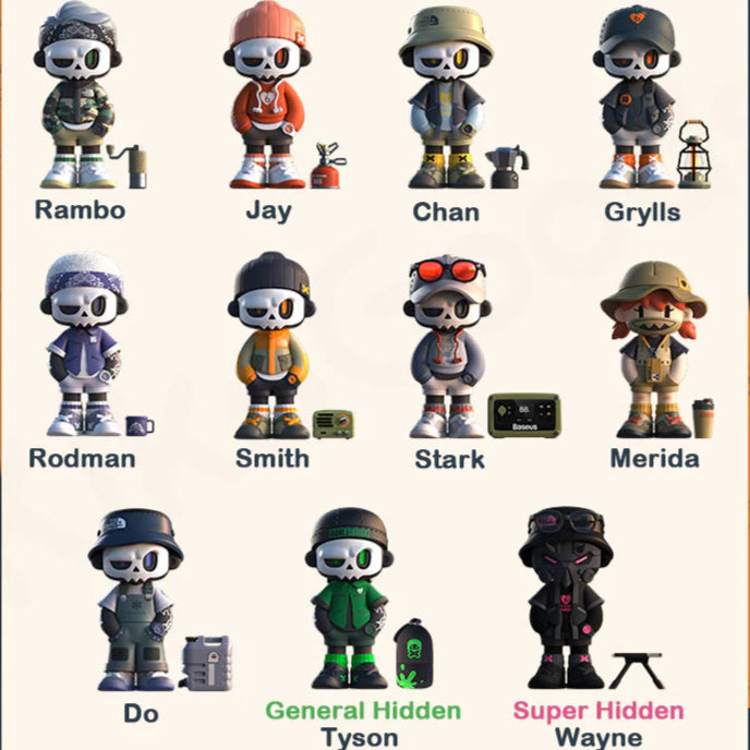 Mr.Bone The Camping Series - MY OWN CULTURE