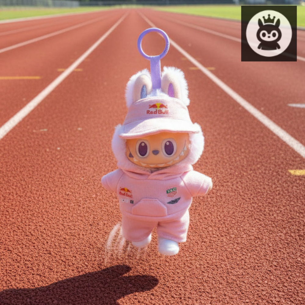 Labubu – Rosa treningsdrakt outfit