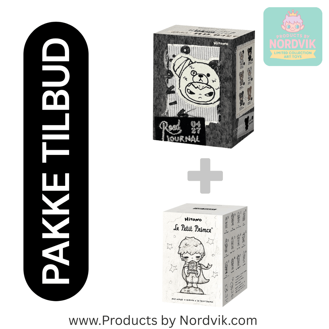 Hirono – Combo I (2-pk) – Road Journal + The Little Prince – Pop Mart