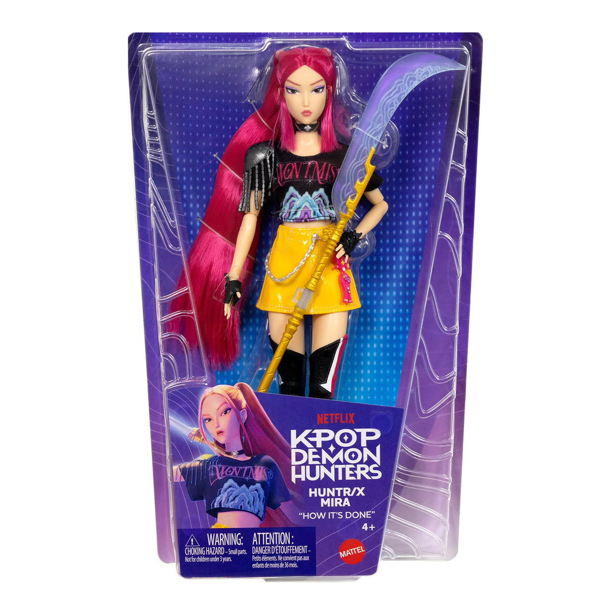 KPop Demon Hunters Mira Fashion Doll - Mattel
